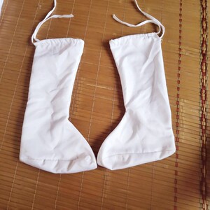 新款布袜古装男女儿童袜子唐服汉服白色云袜戏曲服装影视戏曲道士