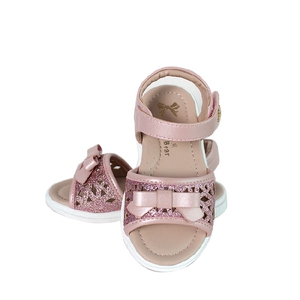 2018年夏季新款女童公主凉鞋透气露趾时尚小童鞋趴趴熊p10322