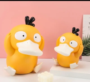 大海模具可达鸭32cm 石膏像乳胶模具 儿童益智手工制作diy