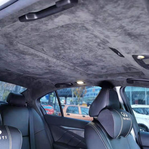 南昌汽车星空顶改装满天星流星雨奔驰宝马5系内饰翻毛皮车顶棚