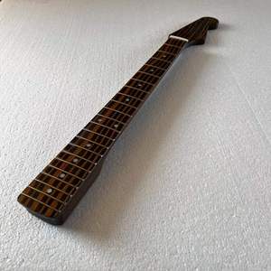 电吉他斑马纹木琴颈DIY个性电吉他手柄琴头配件21品22品