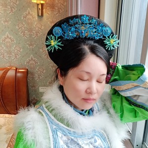 汉阁如懿传周迅圆旗头皇后钿子