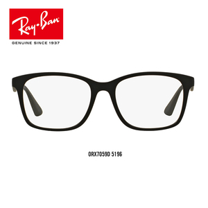 RayBan雷朋光学眼镜架男女款全框古典舒适近视镜框0RX7059D