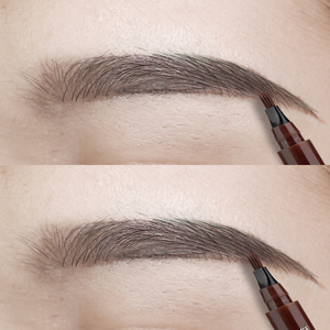 根根分明创新液体仿真四分叉眉笔不脱色女持久正品防水野生眉超细