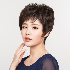 中老年假发女短发化疗女士