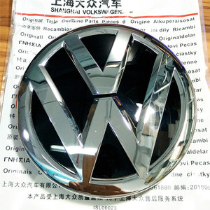 适用大众桑塔纳中网新桑前标面罩标志牌标13 16款格栅标牌原厂