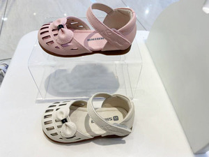 斯乃纳童鞋2022夏新款SP2233015R女宝宝软底防滑学步婴儿包头凉鞋