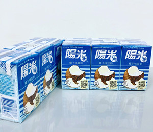 香港进口阳光系列阳光椰子味豆奶 250ml*24盒 盒装豆奶饮品