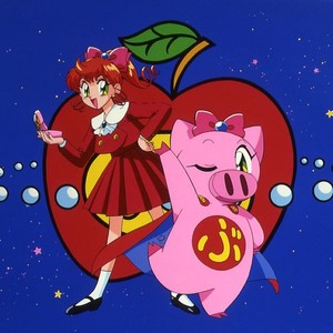 粤语动漫《飞天少女猪事丁》高清全51话5张dvd碟片