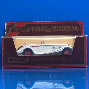 matchbox 火柴盒 yy 老爷车 1/45 y20 1937款 奔驰 540k 白 英国