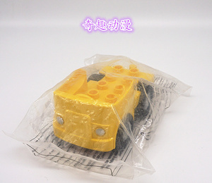 正版乐高LEGO得宝大颗粒10508黄色汽车