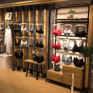 内衣店精品货架多功能陈列展示架靠墙组合文胸展柜内裤内衣中岛架