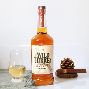 洋酒 美国原装wild turkey 81 proof威凤凰81波本威士忌750ml