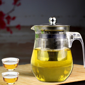 耐热玻璃泡茶壶功夫茶具全过滤花茶器飘逸杯铁观音茶壶茶杯盖