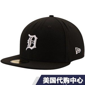 海外代购new era底特律老虎队黑色league 59fifty棒球帽