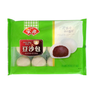 安井豆沙包 360克/袋早餐速冻