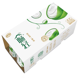 伊利畅轻八连杯原味酸牛奶100g*8杯/组