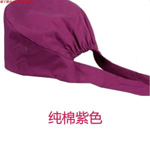 韩版全棉印花手术帽手术室帽子男女医生护士工作帽包头巾帽