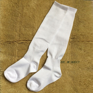长筒袜女过膝纯白
