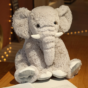 大象毛绒玩具公仔娃娃可爱仿真小象玩偶儿童生日礼物可爱抱着床上