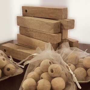 天然樟木条香樟驱虫防虫樟木球代樟脑丸20条40球组合套装