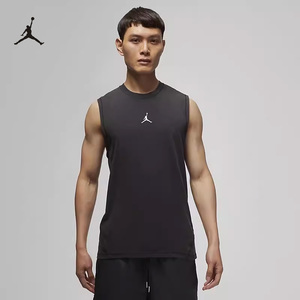 NIKE耐克Jordan DRI-FIT男子无袖T恤夏季速干运动背心DM1828-010
