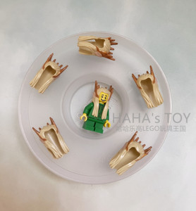 lego乐高 魔戒 霍比特人 79012 人仔 15597pb01 瑟兰迪尔头发