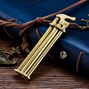 新品日本原装进口企鹅penguin纯铜 迷你小巧型气体打火机复古经典