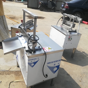 电动切骨机全自动液压斩骨机器切羊排腿骨猪蹄铡刀 商用剁冻肉机