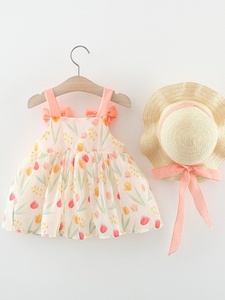女宝宝连衣裙一岁半1六7七8八九9十个月雪纺公主裙子夏季婴儿衣服