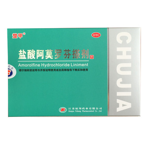 楚甲,盐酸阿莫罗芬搽剂  江苏福邦  2.5ml