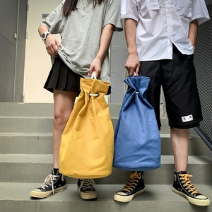 网红韩版新款潮包女包男包通用旅行包双肩包帆布包情侣包运动时尚