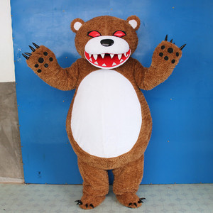 定制道具恐怖熊行走大型活动展示可动邪恶熊玩偶卡通人偶服装饰