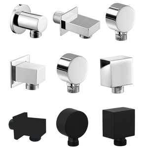 全铜 暗装入墙式沐浴花洒配件 花洒软管转接头 4分花洒连接头