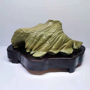 东北长白山天然松花石 天然原石观赏石 镇宅石 石来运转天然奇石