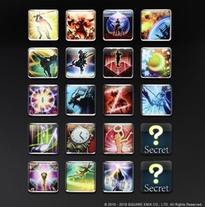 现货 正版 ff14 最终幻想14 职业技能徽章 金属徽章