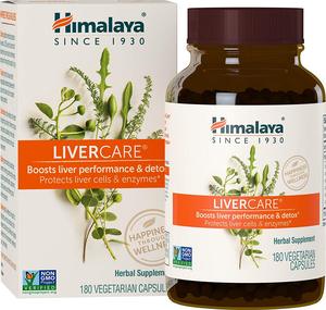 现货美国himalaya livercare liv 52 肝脏清理保护胶囊 肝宝 180