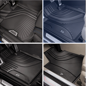 宝马x3橡胶脚垫原厂
