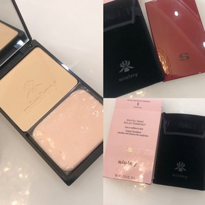 专柜55折 sisley希思黎 轻柔保湿粉饼 丝滑细腻 遮瑕持久控油定妆