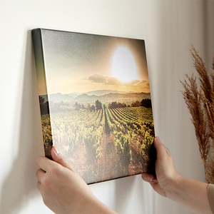 照片放大挂墙婚纱照全家福油画布无框画来图定制无边框海报打印