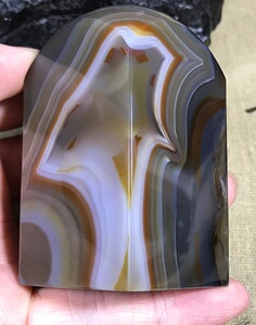 284克巨型法库战国红玛瑙印章素章雕刻玉髓玛瑙手把件镇纸