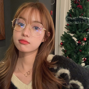 银色近视眼镜女百搭超轻可配度数复古圆框眼镜框防蓝光平光镜镜框