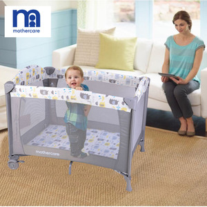婴儿床游戏床儿童床宝宝BB多功能游戏床铁床网床布床可折叠便携带