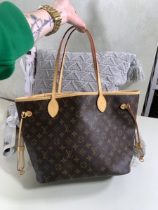 【国现】日本中古包老花lv neverfull中号nf菜篮子购物袋二手包