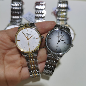 新款瑞士精钢格林男款手表女士石英情侣表时尚腕表水钻女表88288