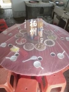 酒店农村家宴办酒席加大圆桌菜罩  防蚊蝇菜罩大号万能通用盖纱罩