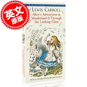 现货 爱丽丝漫游奇境记 镜中奇遇记 英文版 Alice's Adventures in Wonderland 英文原版小说 刘易斯·卡罗尔作品 经典儿童文学