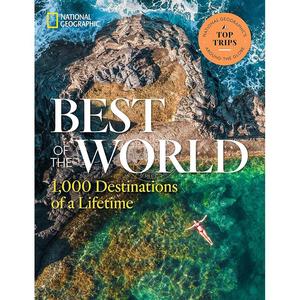 现货 世界旅游圣地 1000个目的地 英文原版 Best of the World: 1,000 Destinations of a Lifetime