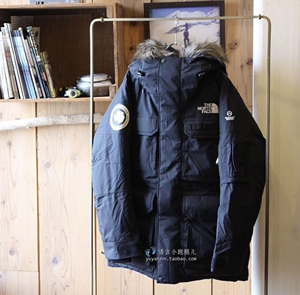日本代购tnf北面southern cross parka防水极地远征羽绒服nd92120