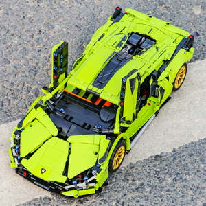 乐高兰博基尼拼装男孩积木汽车遥控跑车赛车成年模型玩具新年礼物